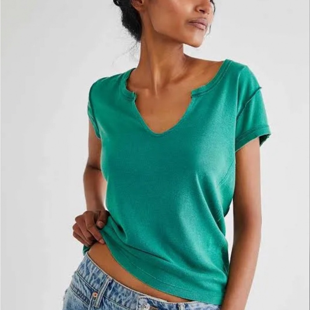 Free People We The Free Always Yours Tee Green